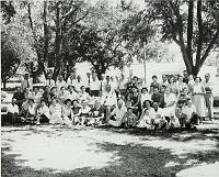  Turner family reunion held in Elwood Park in Amarillo, TX , 1955.